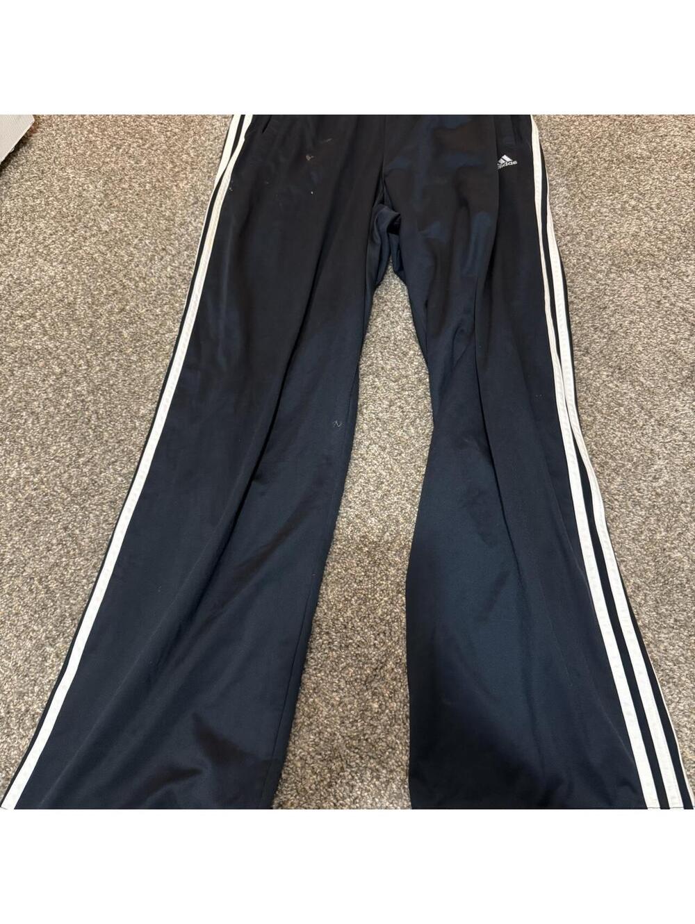 Men's Black and Navy Joggers-tracksuit